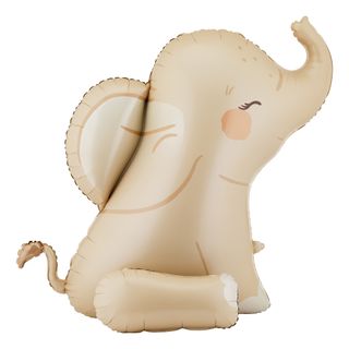 Folieballon Sittende Elefant