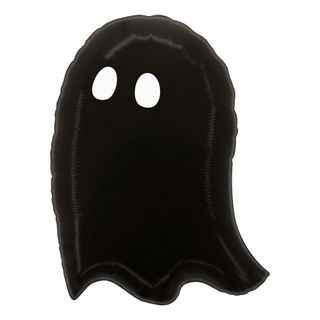 Folieballong Spöke Svart
