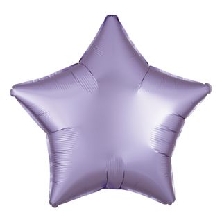 Folieballon Stjerne Silke Lyslilla