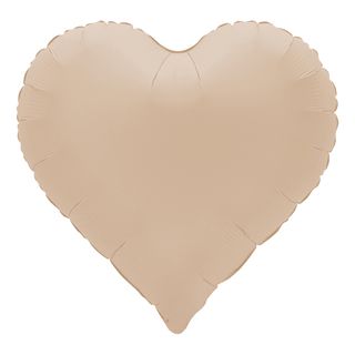 Folieballon Sweetie Heart Cappuccino