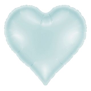 Folieballon Sweetie Heart Satin Pastelblå