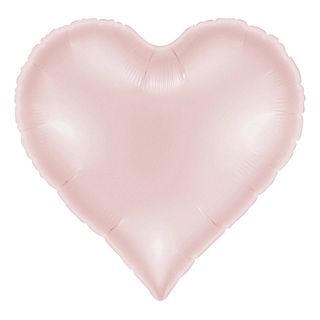 Folieballon Sweetie Heart Satin Pastelrosa