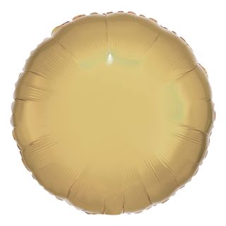 Folieballon Hvidguld Metallic