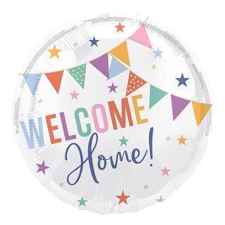 Folieballon Welcome Home