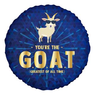 Folieballon You're the GOAT