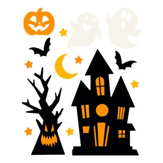 Vinduesdekoration Halloween