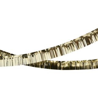 Frynseguirlande Guld Metallic