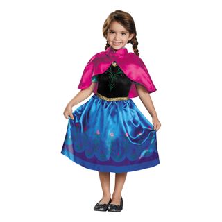 Disney Frost Anna Travel Børnekostume