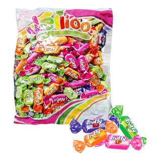 Jellioo Tayas Frugtkarameller Mix Økonomipakke