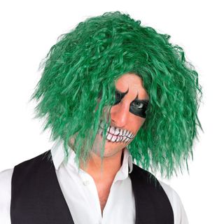 Skør Joker Grøn Paryk