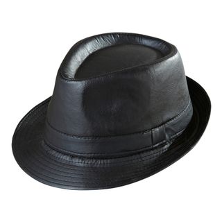 Gangsterhat i Læderlook
