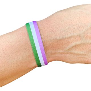 Stofarmbånd Pride Gender Queer