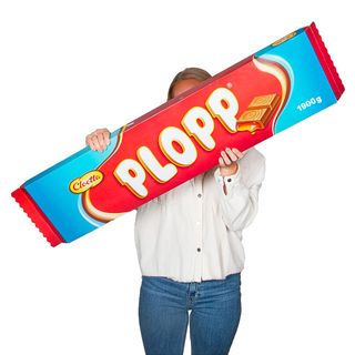Gigantisk Chokolade Plopp