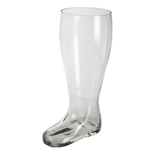 Gigantisk Ølstøvle Glas