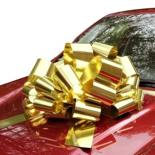 Gigantisk Gaveroset Guld Metallic