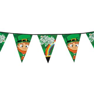 Gigntisk Vimpelguirlande St. Patrick's Day