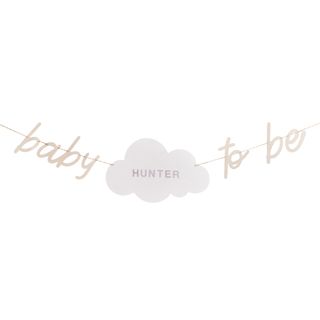 Guirlande Baby To Be Personlig