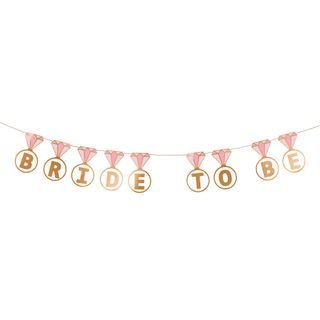 Guirlande Bride To Be Diamantringe