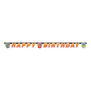 Guirlande Happy Birthday Biler/Cars 3