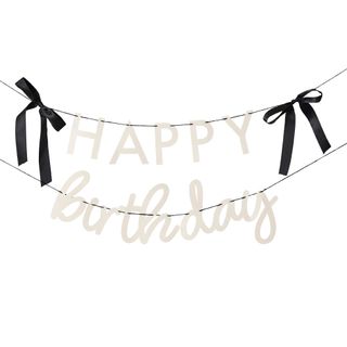 Guirlande Happy Birthday Cremehvid Roset