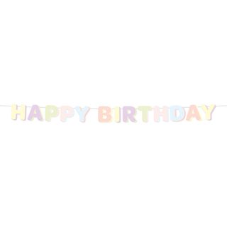 Guirlande Happy Birthday Dreamy Pastel