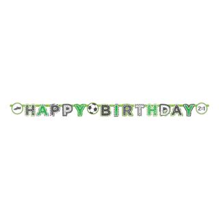 Guirlande Happy Birthday Fodboldfest