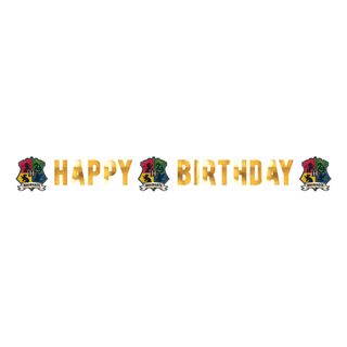 Guirlande Happy Birthday Harry Potter Elevhjem