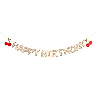 Happy Birthday -kirsikkaviirinauha