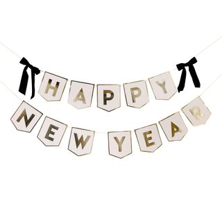 Happy New Year -viirinauha Sammetsiruseteilla