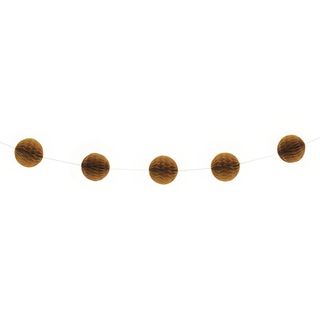 Guirlande Honeycombs Guld