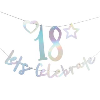 Guirlande Let's Celebrate Personlig Farveskinnende