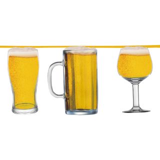 Guirlande med Ølglas