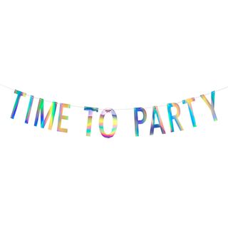Guirlande Time To Party Skinnende