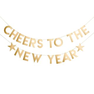 Cheers to the New Year Kullatut Viirinauhat