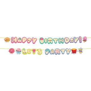Guirlander Happy Birthday Kawaii