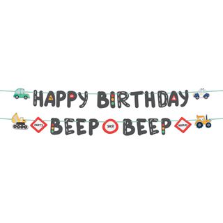 Guirlander Happy Birthday Vejarbejde