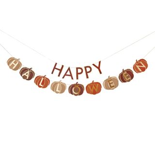 Girlanger Happy Halloween Kurpitsat