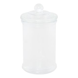 Glaskrukke med låg
