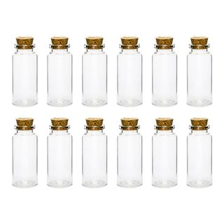 Glasflaske med Korklåg