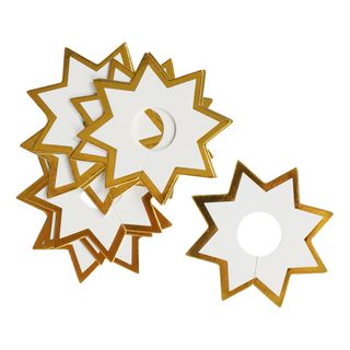 Glasmarkører med Guldkant