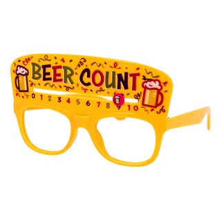 Briller Beer Count Gul