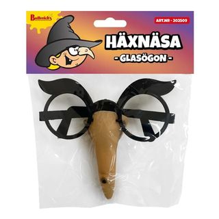Glasögon med Häxnäsa