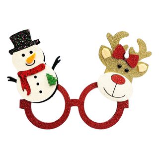 Julebriller Snemand & Rensdyr