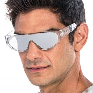 Briller Transparent med Spejlglas