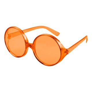 Gennemsigtige Orange Briller
