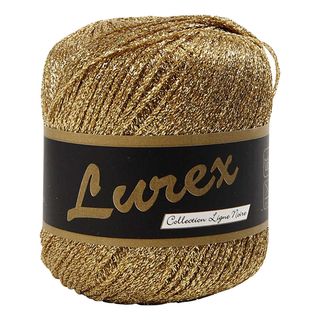 Glittergarn Guld