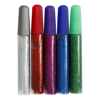 Glitterlim Blandede Farver