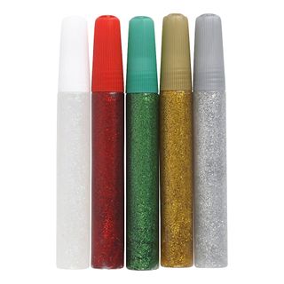 Glitterlim Blandede Farver