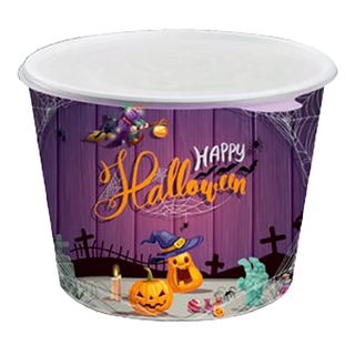 Slikbøtte i Pap Happy Halloween