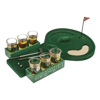 Golf Festspil med Shotglas